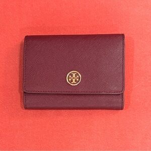 Tory Burch Burgundy Wallet
